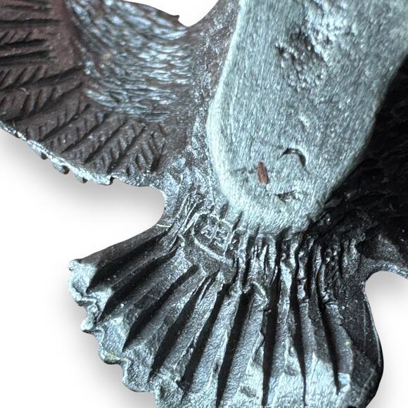 Vintage Spoontiques Miniature Pewter Bird Baby Bird - Picture 4 of 8